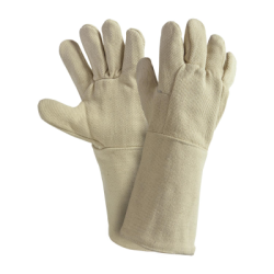 GUANTI COTONE  ANTICALORE CM.35 TG.U.