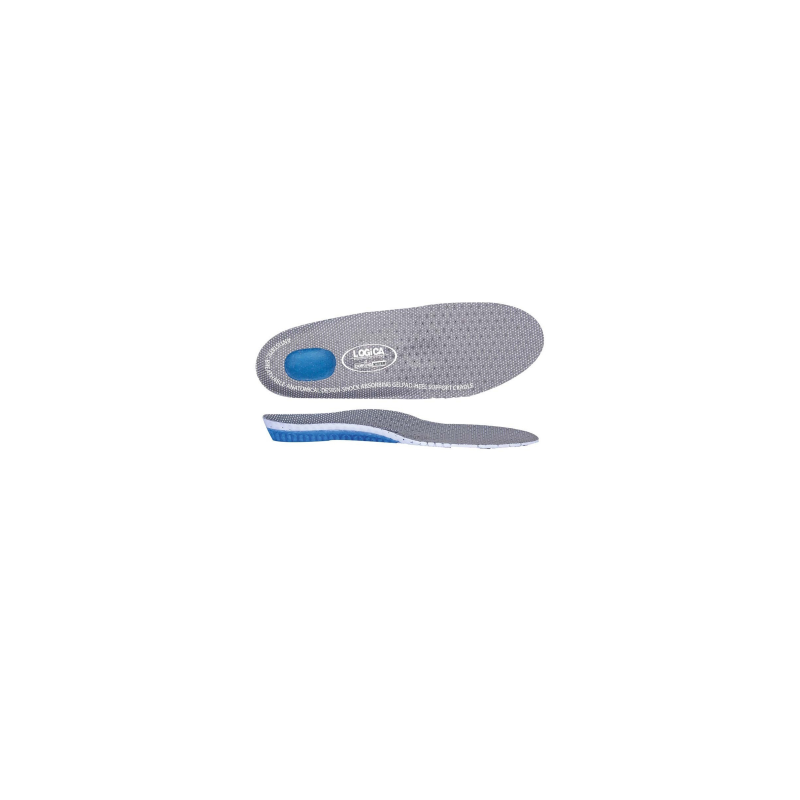PLANTARE ANATOMICO IN GEL GRIGIO/BLU