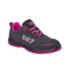 SCARPA BASSA TESSUTO NERA ROSA S3L FO SR