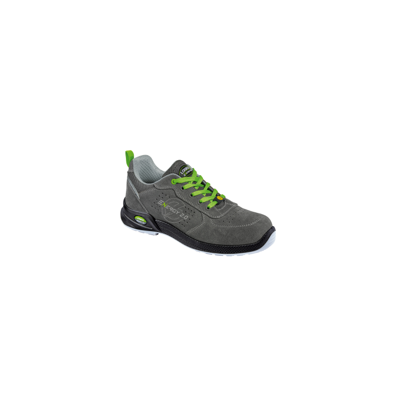 SCARPA BASSA SCAMOSCIATA GRIGIA S1PS FO SR ESD