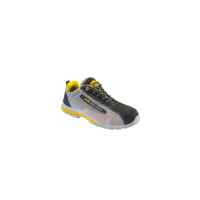 SCARPA BASSA SCAMOSCIATA GRIGIA S1P SRC