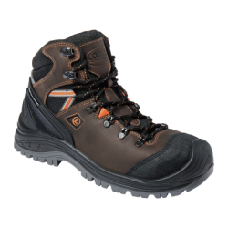 SCARPA ALTA FIORE MARRONE RINFORZATA S3