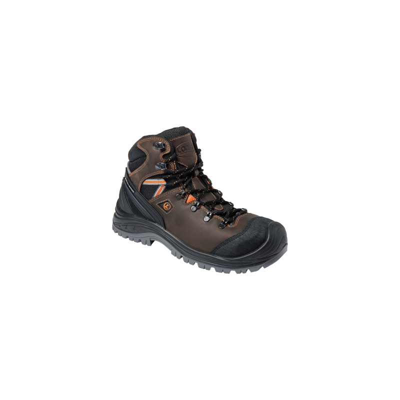 SCARPA ALTA FIORE MARRONE RINFORZATA S3