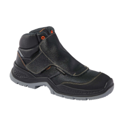 SCARPA ALTA PELLE NERA C/COPRIMETAT.S3S FO SR