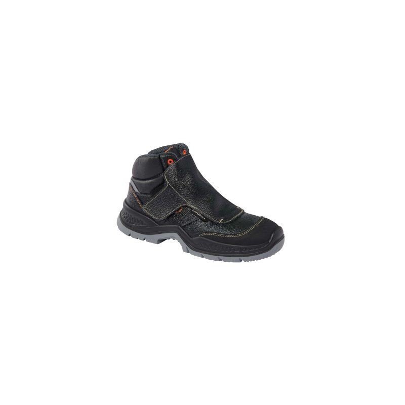 SCARPA ALTA PELLE NERA C/COPRIMETAT.S3S FO SR