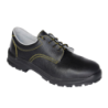 SCARPE BASSE S3 HRO PELLE NERA MAGGIORATE INOX