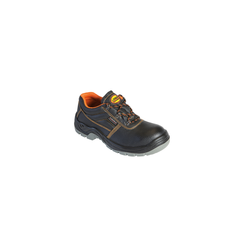 SCARPA BASSA PELLE NERA S3