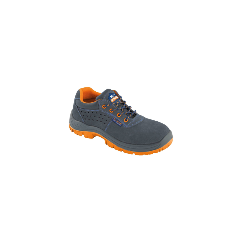 SCARPA BASSA SCAMOSCIATA GRIGIA S1P