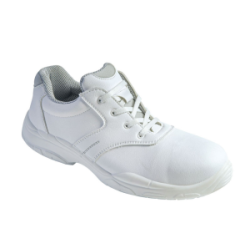 SCARPA BASSA ALLACCIATA BIANCA S2 SRC