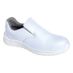 SCARPA BASSA BIANCA S/LACCI S2 FO SR