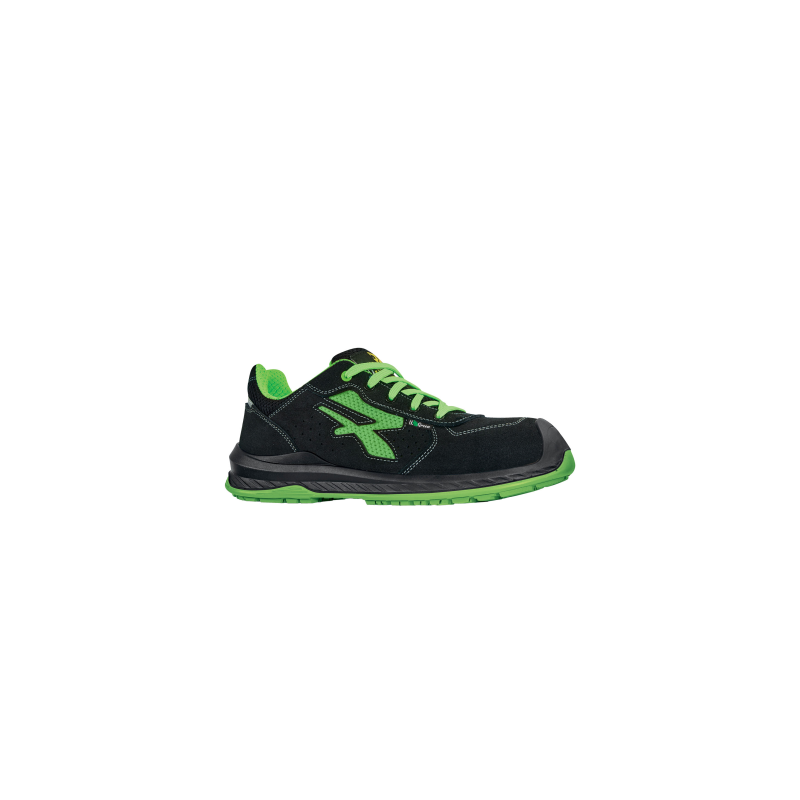 SCARPA BASSA NERA RIF. VERDI ESD S1PS FO SR ESD