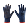 GUANTI NYLON AZZURRO PUNTINATO