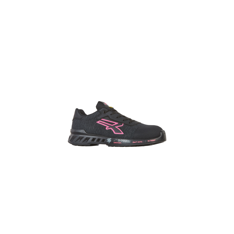 SCARPA BASSA S1PS FO SR ESD NERO/ROSA