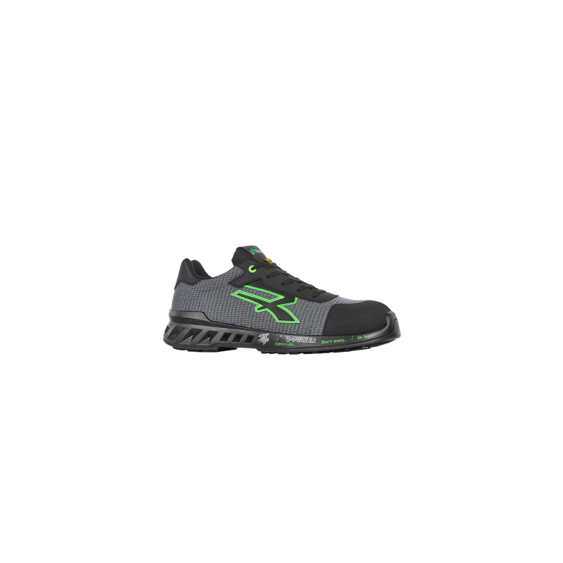 SCARPA BASSA S1PS FO SR ESD ESD NERO/VERDE