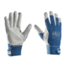 GUANTO FIORE BLU D/TELA CON STRAPPO
