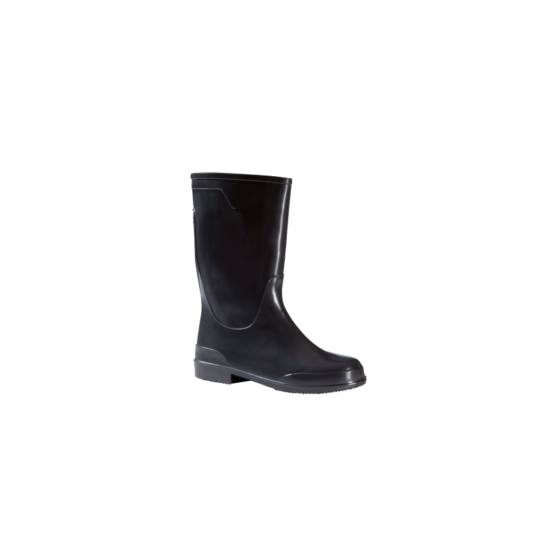STIVALINO DONNA NERO PVC