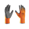 GUANTO SPALMATO NITRILE ARANCIO GRIGIO