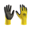GUANTO POLIURETANO GIALLO NERO