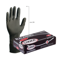 GUANTO NITRILE NERO CF.50 PZ III CAT CE