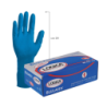 GUANTO LATTICE SPESSORATO BLU CF.50PZ
