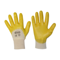 GUANTO NBR P/M AREATO GIALLO CE