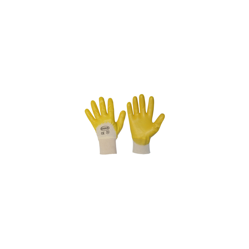 GUANTO NBR P/M AREATO GIALLO CE