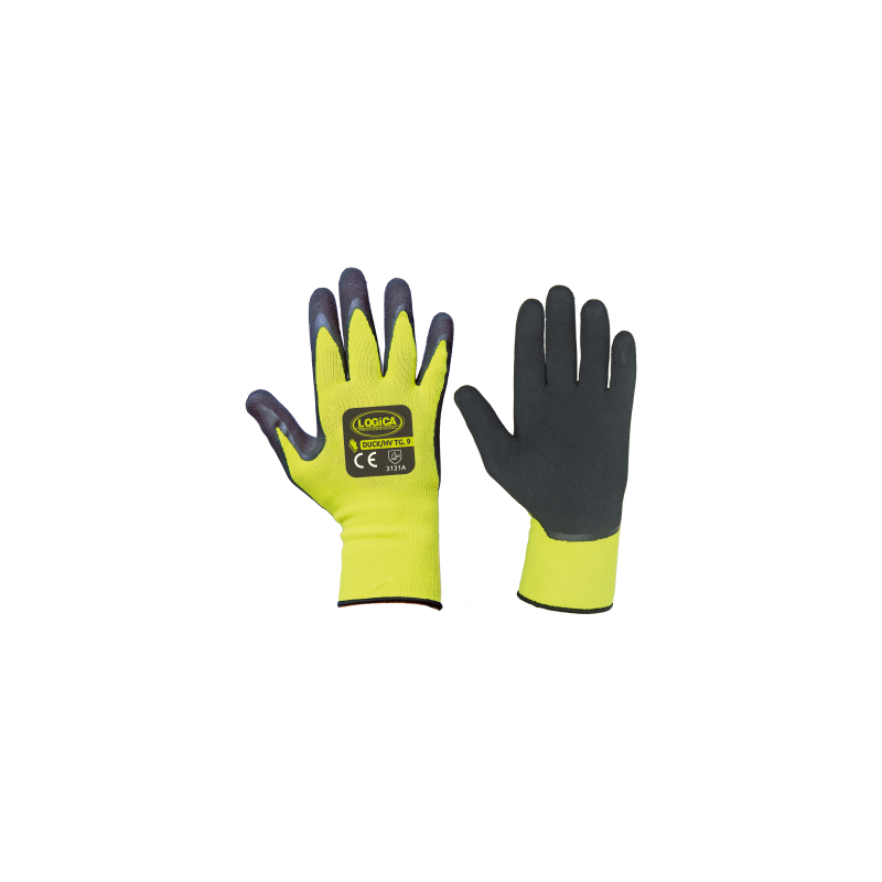GUANTO SCHIUMA LATTICE GIALLO