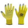 GUANTO NYLON GIALLO SPALM.PU DITA TOUCH