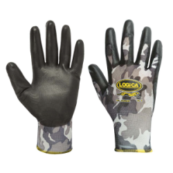 GUANTO MIMETICO NYLON NERO P/MAGLIA