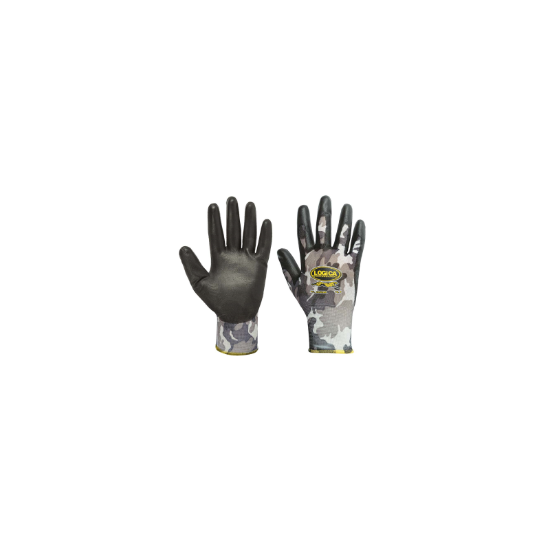 GUANTO MIMETICO NYLON NERO P/MAGLIA