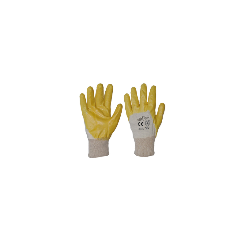 GUANTO NBR LEGGERO P/M GIALLO