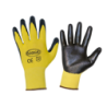 GUANTO GIALLO SPALMATO NITRILE NERO