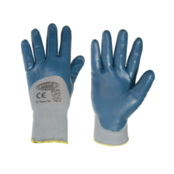 GUANTO POLIEST. SPALMATO NITRILE 3/4