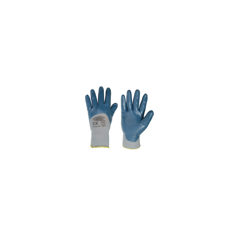 GUANTO POLIEST. SPALMATO NITRILE 3/4