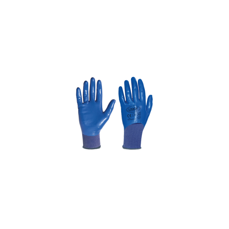 GUANTO NYLON FINEZZA 18 RICOPERTO BLU