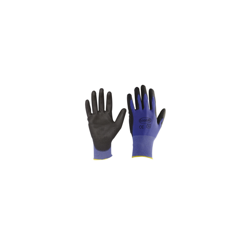 GUANTO NYLON FINEZZA 18 BLU/NERO