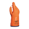 GUANTI PVC FODERATO CM.30 ARANCIO